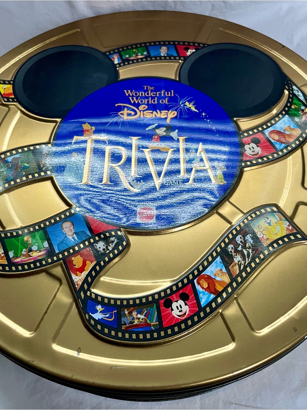 1997 Disney Trivia Game – Gold Collector's Tin Edition